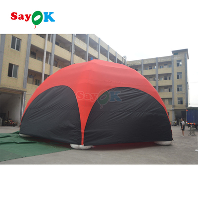 बड़े कैंपिंग Inflatable Gazebo Marquee Tent Trade आउटडोर Inflatable Igloo Marquee Dome इवेंट के लिए स्पाइडर टेंट