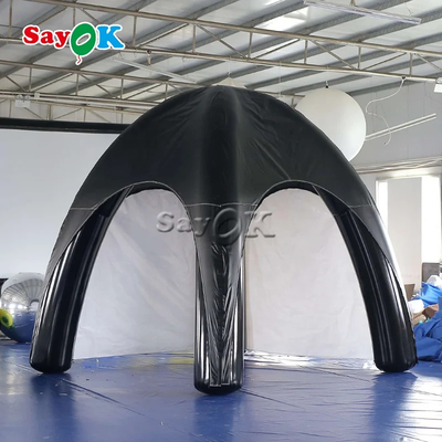 विशाल inflatable गजबो विशाल स्पाइडर inflatable तम्बू आर्क प्रचार थोक के लिए inflatable स्पाइडर तम्बू