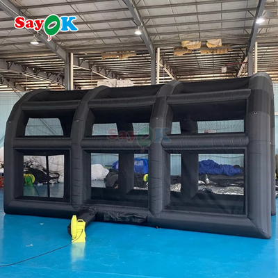 खेल के लिए विशाल inflatable खेल तम्बू आउटडोर inflatable टेनिस कोर्ट तम्बू
