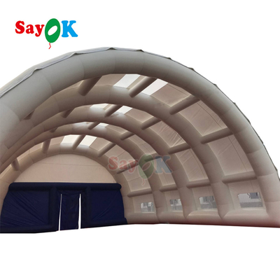 सायक inflatable खेल गुंबद तम्बू आउटडोर inflatable टेनिस कोर्ट तम्बू