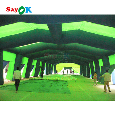 वाणिज्यिक inflatable खेल तम्बू विज्ञापन घटना के लिए inflatable खेल सुरंग तम्बू