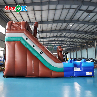 नए डिजाइनों inflatable Pirate Slide Inflatable Bouncy House Inflatable Bouncer बच्चों के लिए सूखी स्लाइड