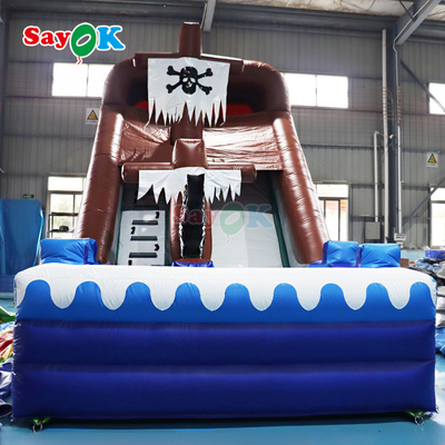 नए डिजाइनों inflatable Pirate Slide Inflatable Bouncy House Inflatable Bouncer बच्चों के लिए सूखी स्लाइड