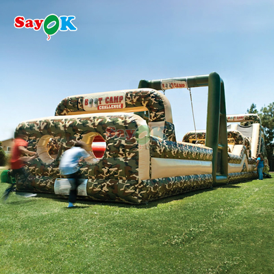 वाणिज्यिक inflatable बाधा पाठ्यक्रम आउटडोर inflatables विशाल inflatable बाधा पाठ्यक्रम वयस्कों के लिए