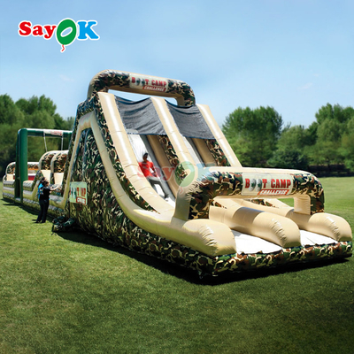 वाणिज्यिक inflatable बाधा पाठ्यक्रम आउटडोर inflatables विशाल inflatable बाधा पाठ्यक्रम वयस्कों के लिए