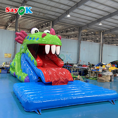 उच्च गुणवत्ता वाले पीवीसी अनुकूलित बड़े आउटडोर कूद महल मज़ा शहर inflatable पार्क खिलौना स्लाइड उछाल घर