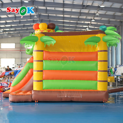 लोकप्रिय inflatable bouncer आउटडोर inflatable bouncing combo slide वाणिज्यिक inflatable jumping bouncer बच्चों के लिए महल