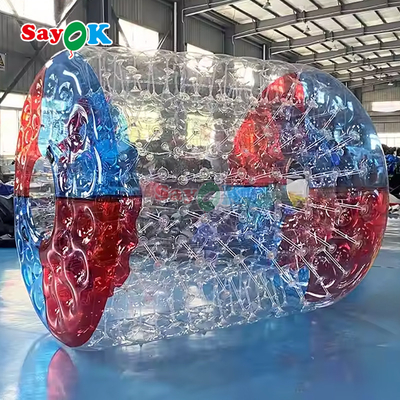 आउटडोर वाटर स्पोर्ट्स के लिए inflatable Running Bubble Zorb Roller Ball PVC Transparent Water Roller Ball