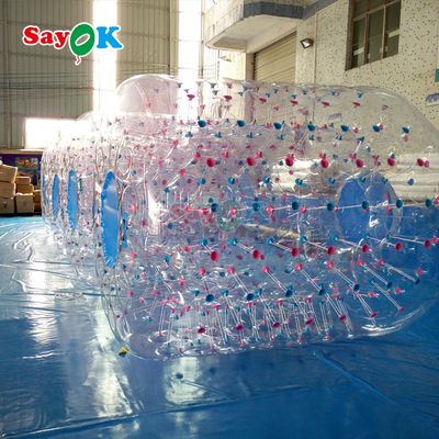 सियोक Inflatable पारदर्शी पीवीसी मानव हैमस्टर रोलिंग Zorb रोलर बॉल पानी चलना खेल गेंद पानी के खिलौनों के लिए