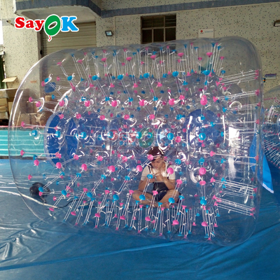 सियोक Inflatable पारदर्शी पीवीसी मानव हैमस्टर रोलिंग Zorb रोलर बॉल पानी चलना खेल गेंद पानी के खिलौनों के लिए