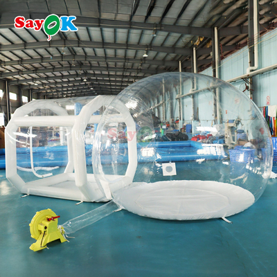आउटडोर पारदर्शी बुलबुला घर inflatable गुब्बारा तम्बू बाल के लिए घर