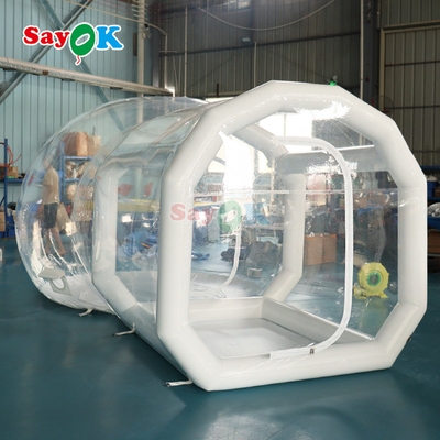 आउटडोर पारदर्शी बुलबुला घर inflatable गुब्बारा तम्बू बाल के लिए घर