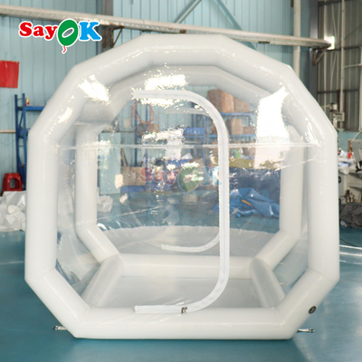 आउटडोर पारदर्शी बुलबुला घर inflatable गुब्बारा तम्बू बाल के लिए घर