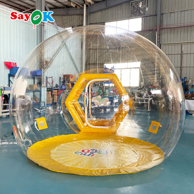 बच्चों के लिए अनुकूलित आउटडोर बबल हाउस inflatable गुब्बारा गुब्बारा घर गुब्बारा
