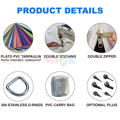 23 फुट वाणिज्यिक inflatable उछाल महल आउटडोर के लिए inflatable उछाल कॉम्बो