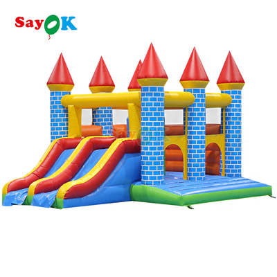 सियोक वाणिज्यिक पीवीसी बाउंसी कैसल आउटडोर कार्यक्रमों के लिए inflatable कॉम्बो
