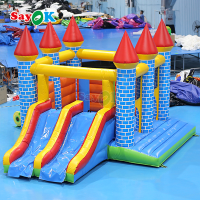 सियोक वाणिज्यिक पीवीसी बाउंसी कैसल आउटडोर कार्यक्रमों के लिए inflatable कॉम्बो