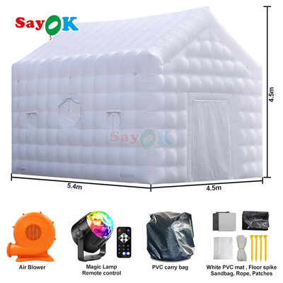 18ft Inflatable Nightclub Inflatable Disco Tent आउटडोर पार्टी के लिए पोर्टेबल नाइट क्लब
