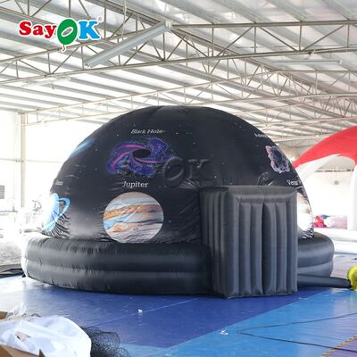 Sayok 5m 16ft Customized Full Printing Inflable Planetarium Dome Tent for Kids Education with Air Blower