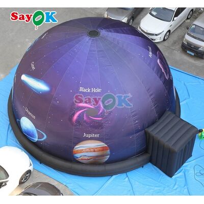 Sayok Flame-retardant 100% Blackout Portable Inflatable Planetarium Dome for Schools