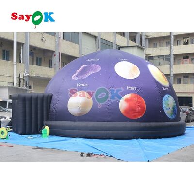 Sayok Flame-retardant 100% Blackout Portable Inflatable Planetarium Dome for Schools
