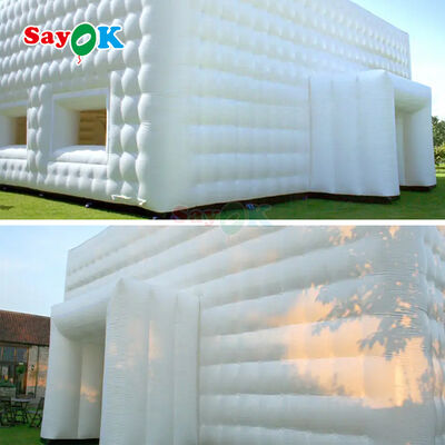 सियोक ओडीएम ओईएम लौ प्रतिरोधी पीवीसी टारपॉलिन विशाल मंडप घटनाओं के लिए inflatable तम्बू 100 200 लोग