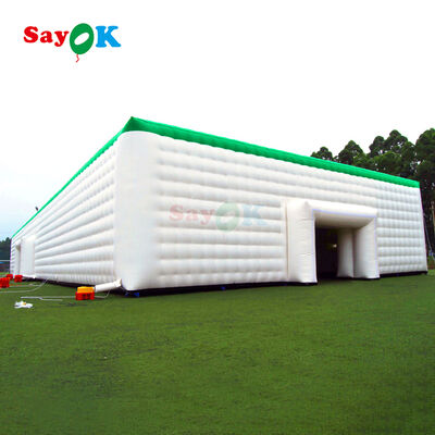 Sayok OEM ODM Thicker Oxford Fabric Giant 10 by 10m Air Tent Inflatable Tent for Advertising Party Event Rental