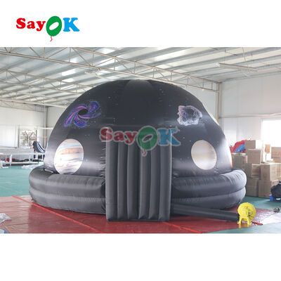 सैयोक स्कूल खगोल विज्ञान inflatable प्रक्षेपण गुंबद तम्बू inflatable प्रक्षेपण तारामंडल तम्बू तारामंडल गुंबद