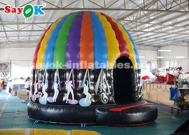 आउटडोर जाओ एयर टेंट फायर रेसिस्टेंट कमर्शियल inflatable एयर टेंट डिस्को डोम बाउंसी जंपर हाउस