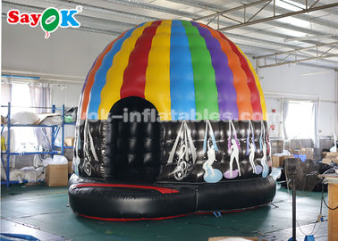 आउटडोर जाओ एयर टेंट फायर रेसिस्टेंट कमर्शियल inflatable एयर टेंट डिस्को डोम बाउंसी जंपर हाउस