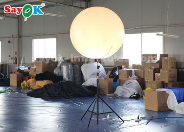 1.2 मीटर Inflatable प्रकाश सजावट विज्ञापन मेलों के लिए गुब्बारे खड़े हो जाओ
