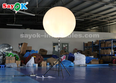 1.2 मीटर Inflatable प्रकाश सजावट विज्ञापन मेलों के लिए गुब्बारे खड़े हो जाओ