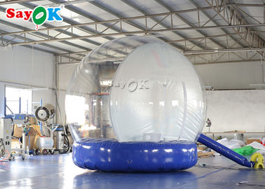 ROHS Inflatable छुट्टी सजावट पंप के साथ पारदर्शी बुलबुला तम्बू
