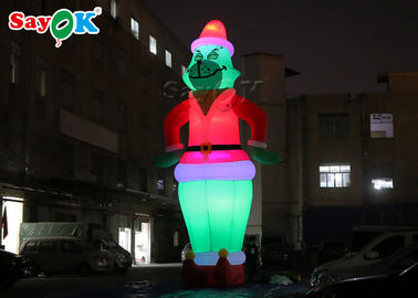 ब्लो अप कार्टून चरित्र कस्टम 8.5M आउटडोर क्रिसमस सजावट inflatable कार्टून चरित्र मॉडल