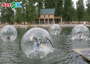 किराये के लिए विशाल पारदर्शी Tpu Inflatable पानी चलना गेंद एसजीएस ROHS