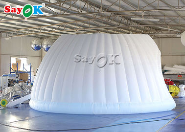 कस्टम inflatable तम्बू कॉर्पोरेट घटनाक्रम समाप्त 6m एलईडी inflatable गुंबद तम्बू