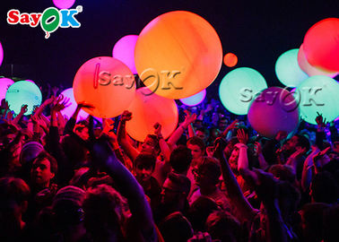 पार्टी इवेंट विज्ञापन के लिए 1.5 मीटर इन्फ्लेटेबल एलईडी गुब्बारे