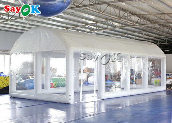 कस्टम inflatable तम्बू पार्टी पूल एयर तम्बू हवा से भरा पीवीसी inflatable स्विमिंग पूल कवर तम्बू