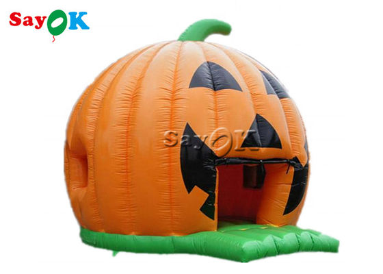 पार्टी के लिए बाल तिरपाल हेलोवीन Inflatable कद्दू बाउंसर
