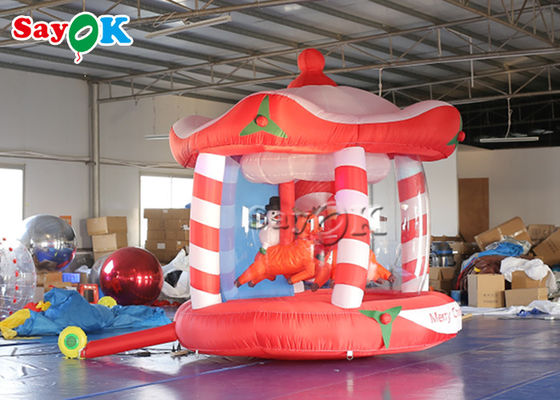 स्वनिर्धारित 3 मीटर आउटडोर Inflatable क्रिसमस हिंडोला