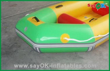 3 व्यक्ति पीवीसी Inflatable नौका Inflatable जल खिलौने 0.9 मिमी पीवीसी Tarpaulin
