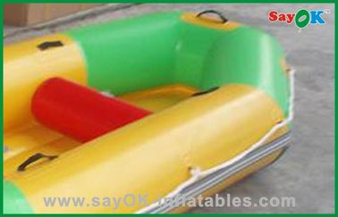 3 व्यक्ति पीवीसी Inflatable नौका Inflatable जल खिलौने 0.9 मिमी पीवीसी Tarpaulin