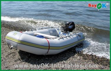 मोटर नदी के साथ इलेक्ट्रिक Inflatable नाव मत्स्य पालन नाव उड़ाओ