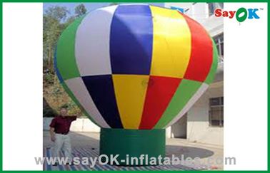हॉलिडे सजावट 600 डी ऑक्सफोर्ड क्लॉथ के लिए रंगीन Inflatable ग्रैंड गुब्बारा