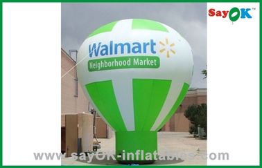 हरा रंग Inflatable गुब्बारा वाणिज्यिक विशालकाय हीलियम गुब्बारे