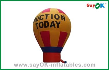 Inflatable ग्रैंड गुब्बारा वाणिज्यिक फायरप्रूफ हेलियम गुब्बारे 600 डी ऑक्सफोर्ड कपड़ा