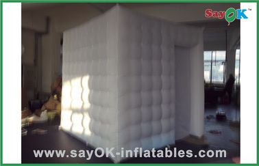 सफेद Inflatable फोटो बूथ