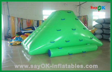 पीवीसी मजेदार inflatable आइसबर्ग inflatable झील के लिए पानी के खिलौने