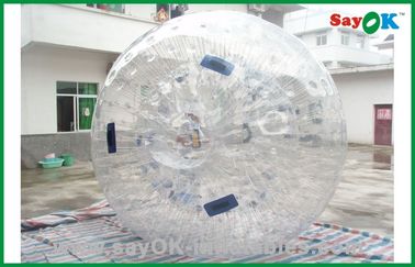 इन्फ्लेटेबल पूल गेम्स गेन ट्रैनपेरेंट इन्फ्लेटेबल ज़ोरब बॉल 2.3x1.6m ह्यूमन हैम्स्टर बॉल