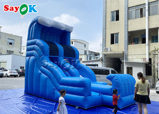 बाथरूम स्लाइड आउटडोर पीवीसी टारपॉलिन inflatable inflatable पानी स्लाइड बच्चों के लिए